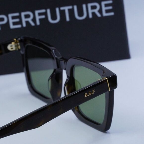 🕶️ New RetroSuperFuture SECOLO 3627 HT6 Sunglasses - Havana Frame, Green Lenses - Picture 6 of 10